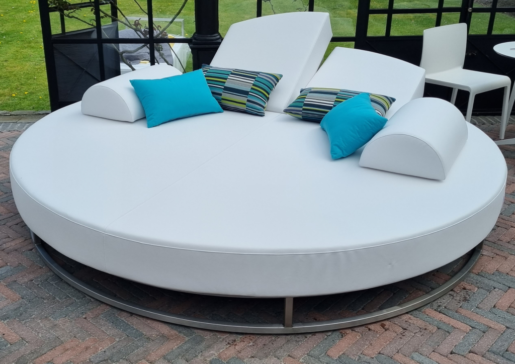 Luxe verstelbaar lounge eiland buiten