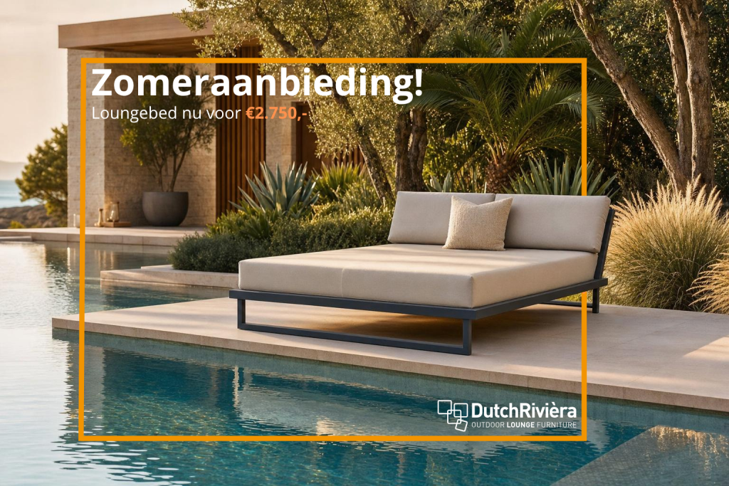 Zomberaanbieding Loungebed